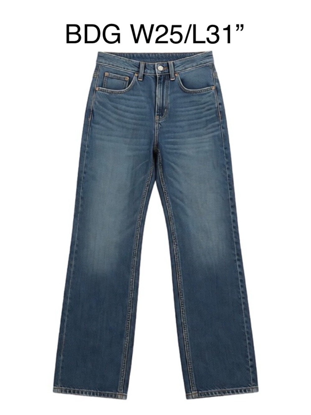 BDG Women’s Urban Outfitters Dark Wash Wide Leg Jeans Like New